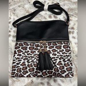 Black Cheetah purse